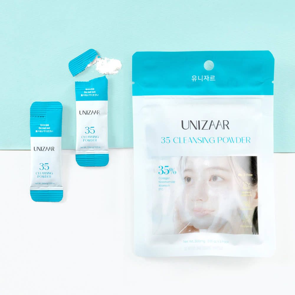 UNIZAAR 35 Cleansing Powder Enzyme Face Wash Pore Sebum Impurity Soothing Korean Cleanser _ Made in KOREA